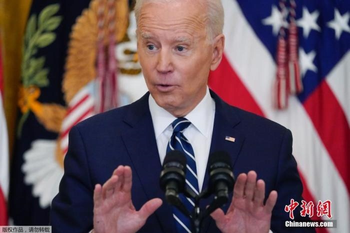 資料圖：美國總統(tǒng)拜登。