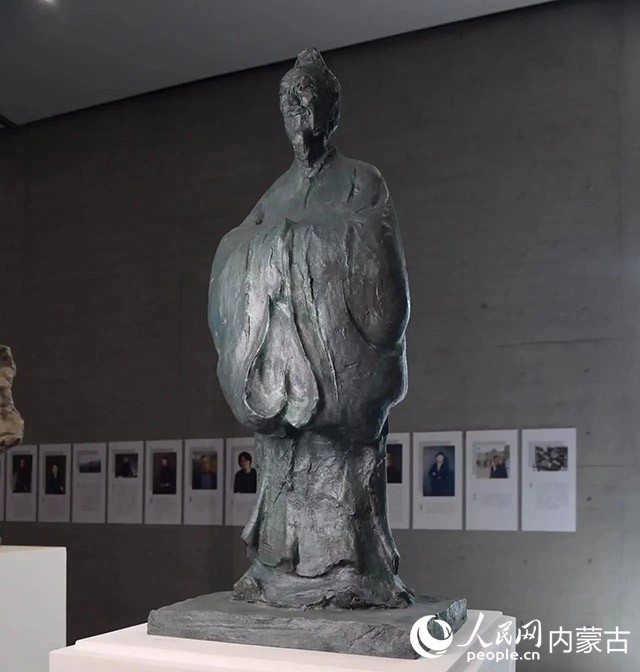 吳為山作品《管子》。實(shí)習(xí)生 楊光攝