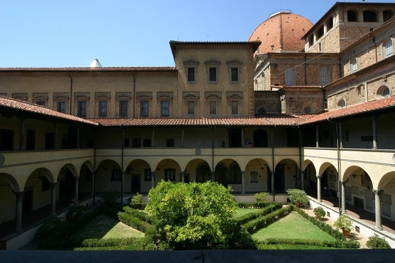 意大利美第奇洛倫佐圖書館。美第奇洛倫佐圖書館供圖