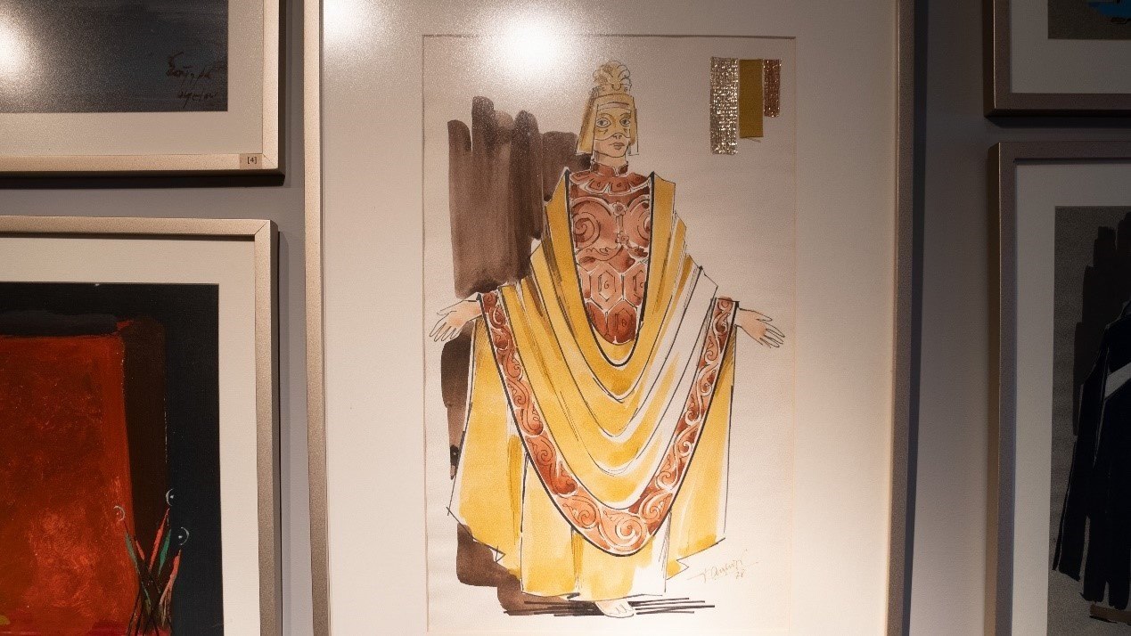 卡贊扎基斯的作品被改編成戲劇。人民網(wǎng)記者 葛泰佚攝