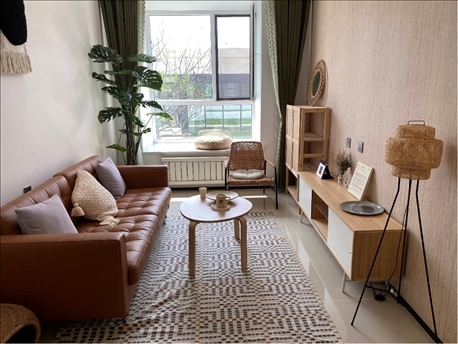 輝山英才社區(qū)樣板間。北京外國語大學(xué) 許青攝