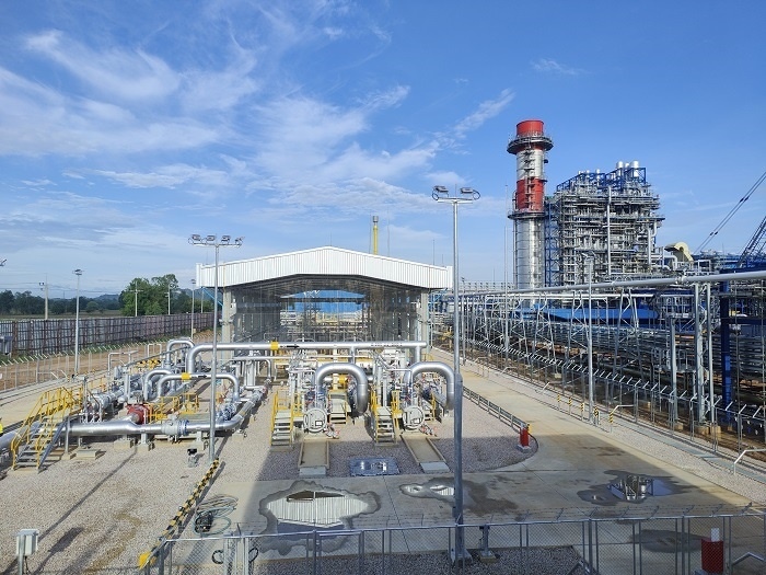 泰國新崗天然氣管道項目計量調壓站。卡瑪萊 攝