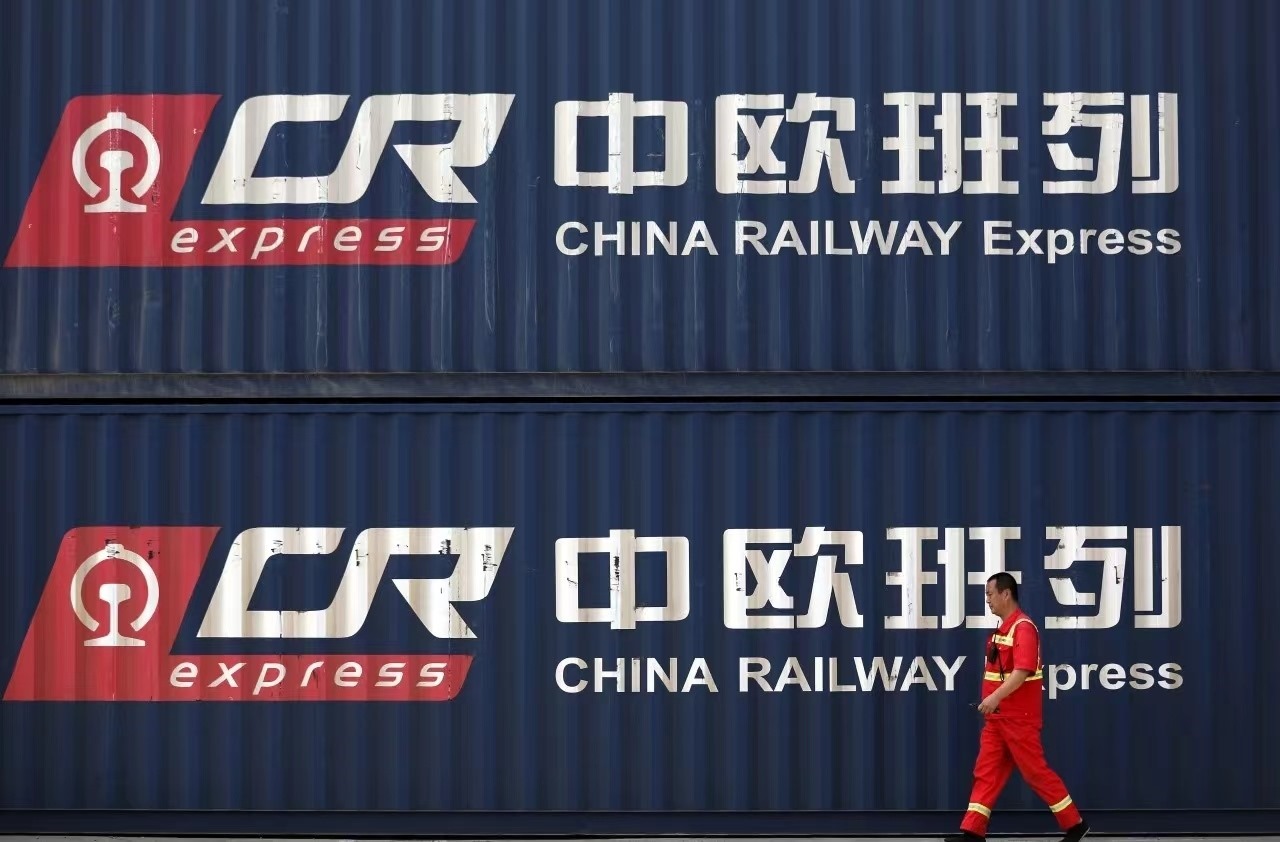 國鐵集團發(fā)布中歐班列全程時刻表成果。國鐵集團供圖