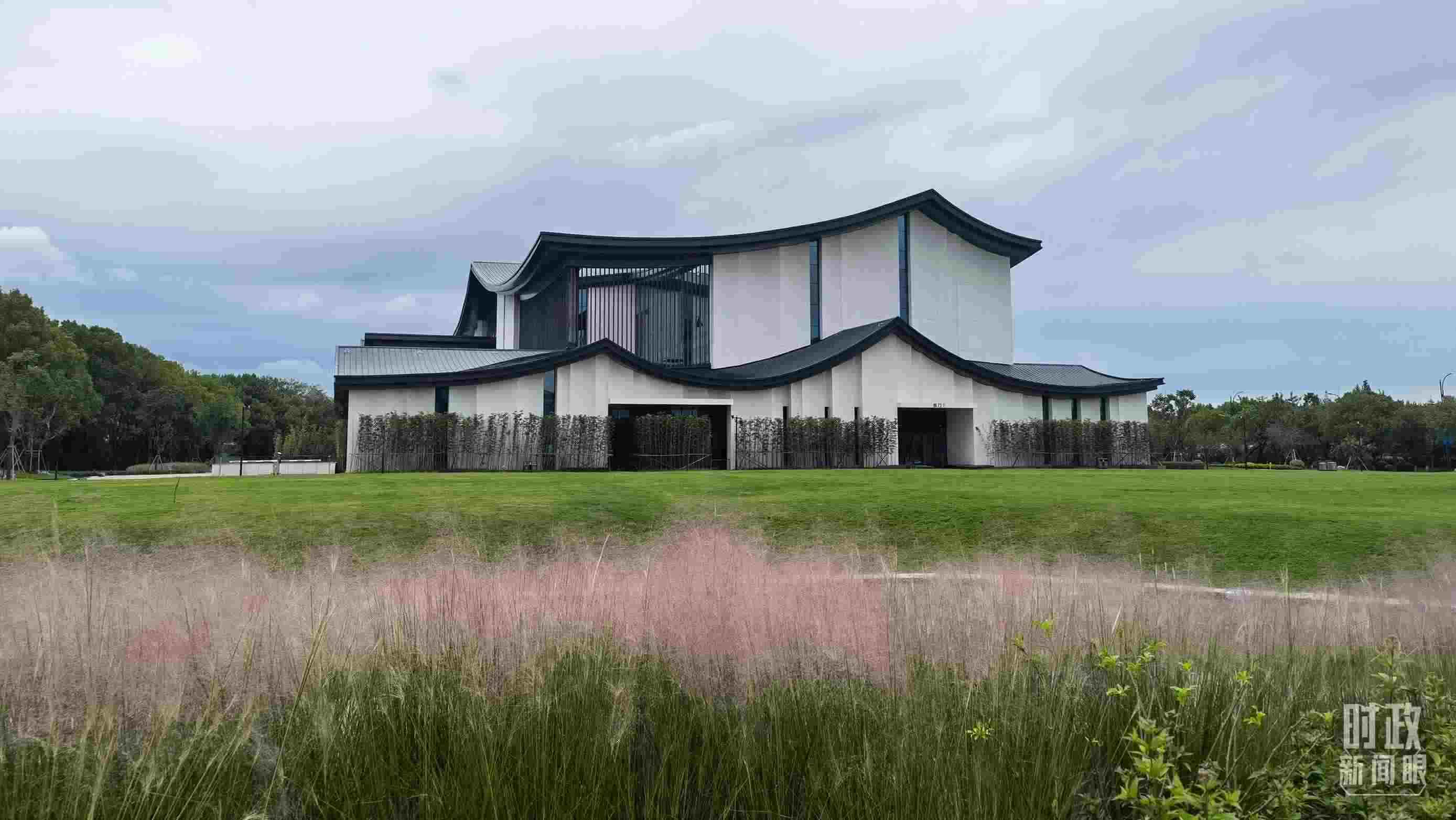 △浙東運(yùn)河文化園。（總臺(tái)央視記者石丞拍攝）