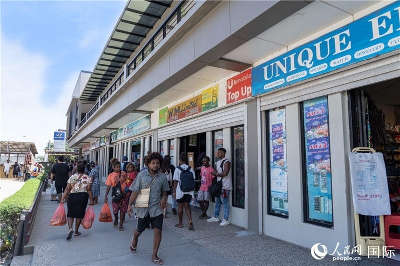 2023年9月12日，所羅門群島首都霍尼亞拉街景。人民網(wǎng) 賀吉攝