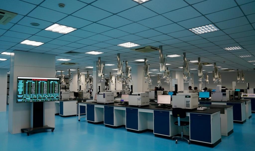 近日拍攝的公司檢驗(yàn)計(jì)量中心。新華社記者 胡晨歡 攝