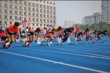 第59屆北京市中學(xué)生田徑運(yùn)動(dòng)會(huì)暨北京學(xué)生金奧運(yùn)動(dòng)隊(duì)田徑運(yùn)動(dòng)會(huì)。北京市教委供圖