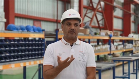 穆罕默德·沙欣接受人民網(wǎng)記者采訪(fǎng)