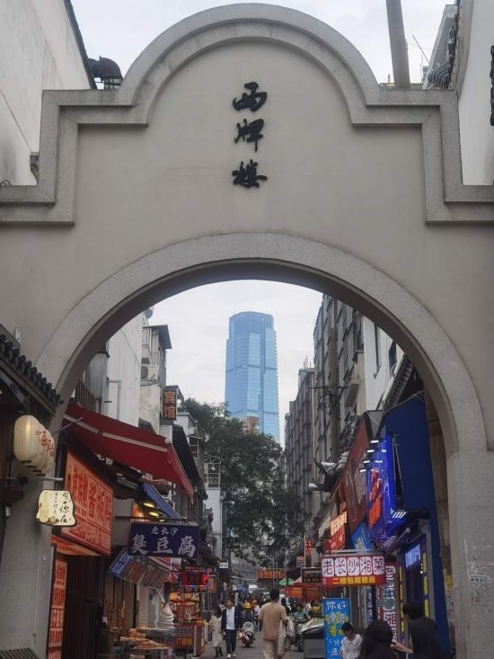 10月25日，太平老街街景。（本報(bào)記者 常雯宜攝）