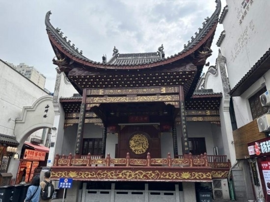 10月25日，長沙太平老街一角。（本報(bào)記者 劉書文攝）