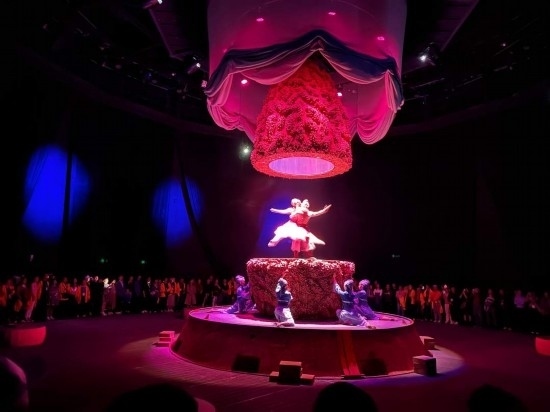 《天釀》演出場景。本報記者劉書文攝