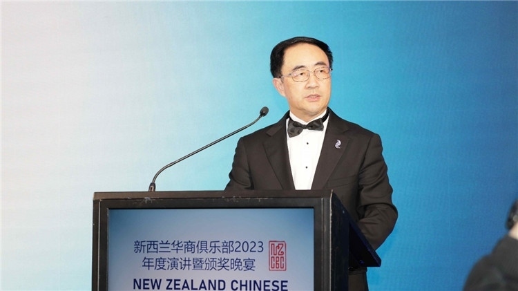 新西蘭華商聯(lián)合總會主席楊健。攝影：張凱