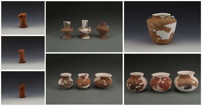 龜山遺址出土陶器。國(guó)家文物局供圖