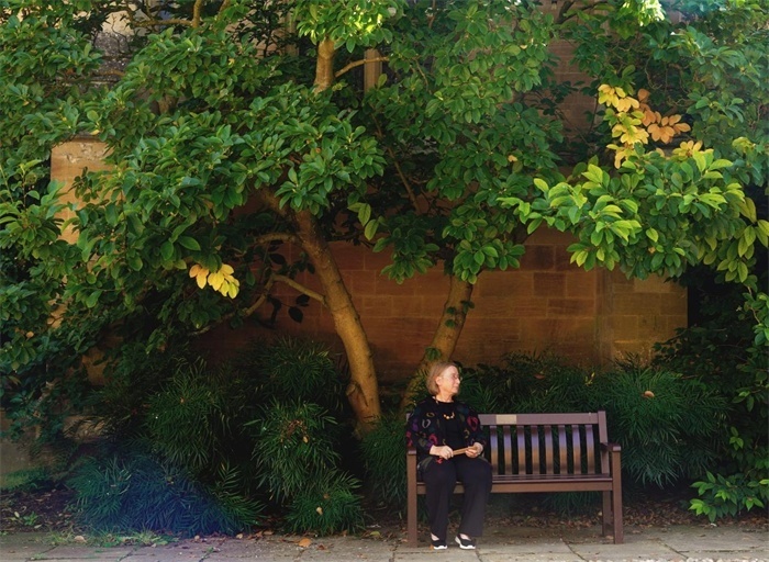 羅森在牛津大學(xué)墨頓學(xué)院。葛大龍攝