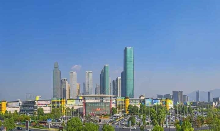 義烏城市風貌。義烏市委宣傳部供圖