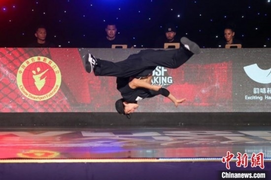 今年7月，首屆亞洲霹靂舞錦標賽在拱墅運河體育公園體育館舉行。郭天奇 攝