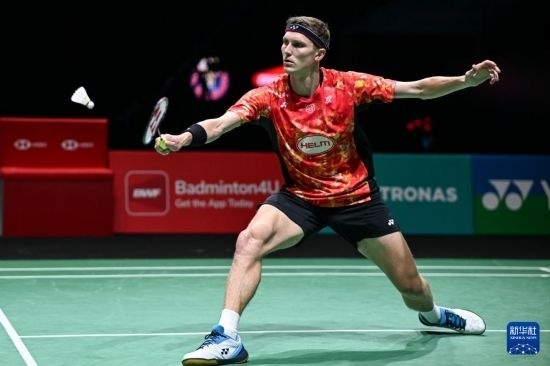 1月13日，安賽龍在比賽中。新華社記者 程一恒 攝