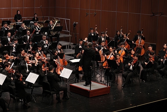 音樂會現(xiàn)場。學(xué)校供圖