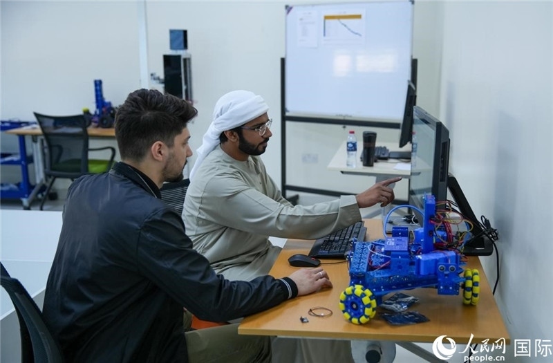 培訓(xùn)中心展示。人民網(wǎng)塔里克·易卜拉欣攝