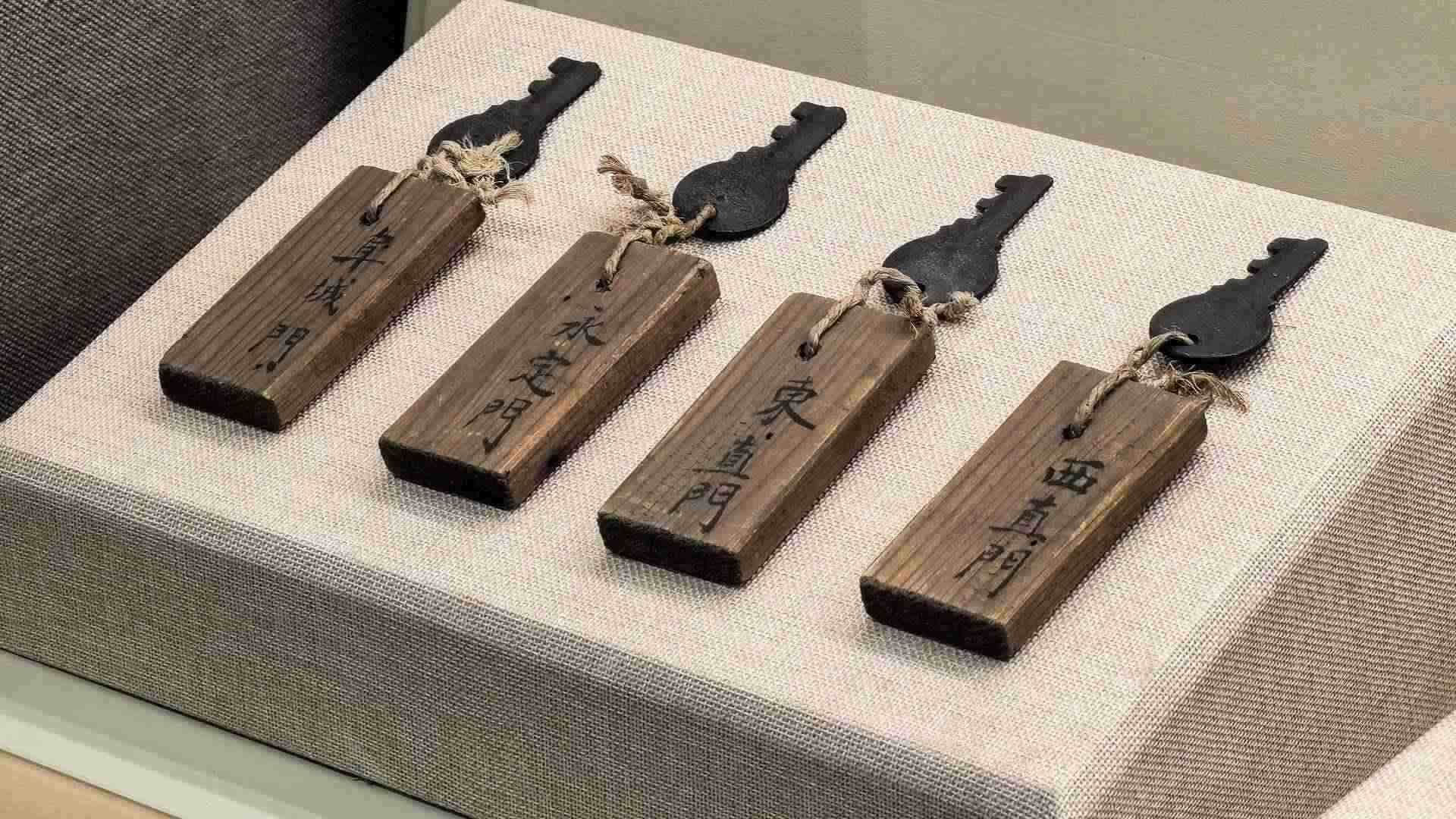 △北平城門(mén)鑰匙。（總臺(tái)央廣記者潘毅拍攝）