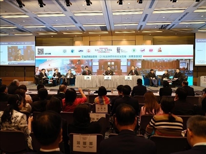 2023香港法律周，粵港澳三地聯(lián)合模擬庭審民商事案例，交流互鑒法律程序等問題。