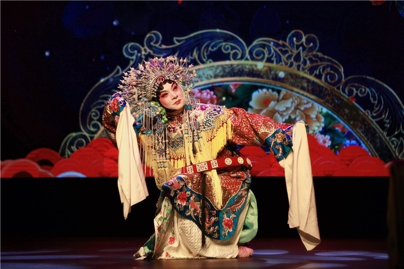 2024年“四海同春”慰?jī)S訪演團(tuán)亞太團(tuán)新西蘭惠靈頓演出現(xiàn)場(chǎng)。圖片由陸欣讌、孟韜、葉勇提供