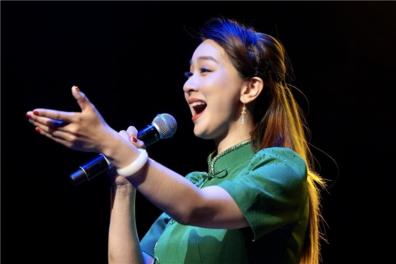 2024年“四海同春”慰?jī)S訪演團(tuán)亞太團(tuán)新西蘭惠靈頓演出現(xiàn)場(chǎng)。圖片由陸欣讌、孟韜、葉勇提供