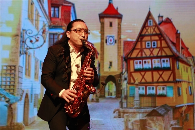 2024年“四海同春”慰?jī)S訪演團(tuán)亞太團(tuán)新西蘭惠靈頓演出現(xiàn)場(chǎng)。圖片由陸欣讌、孟韜、葉勇提供