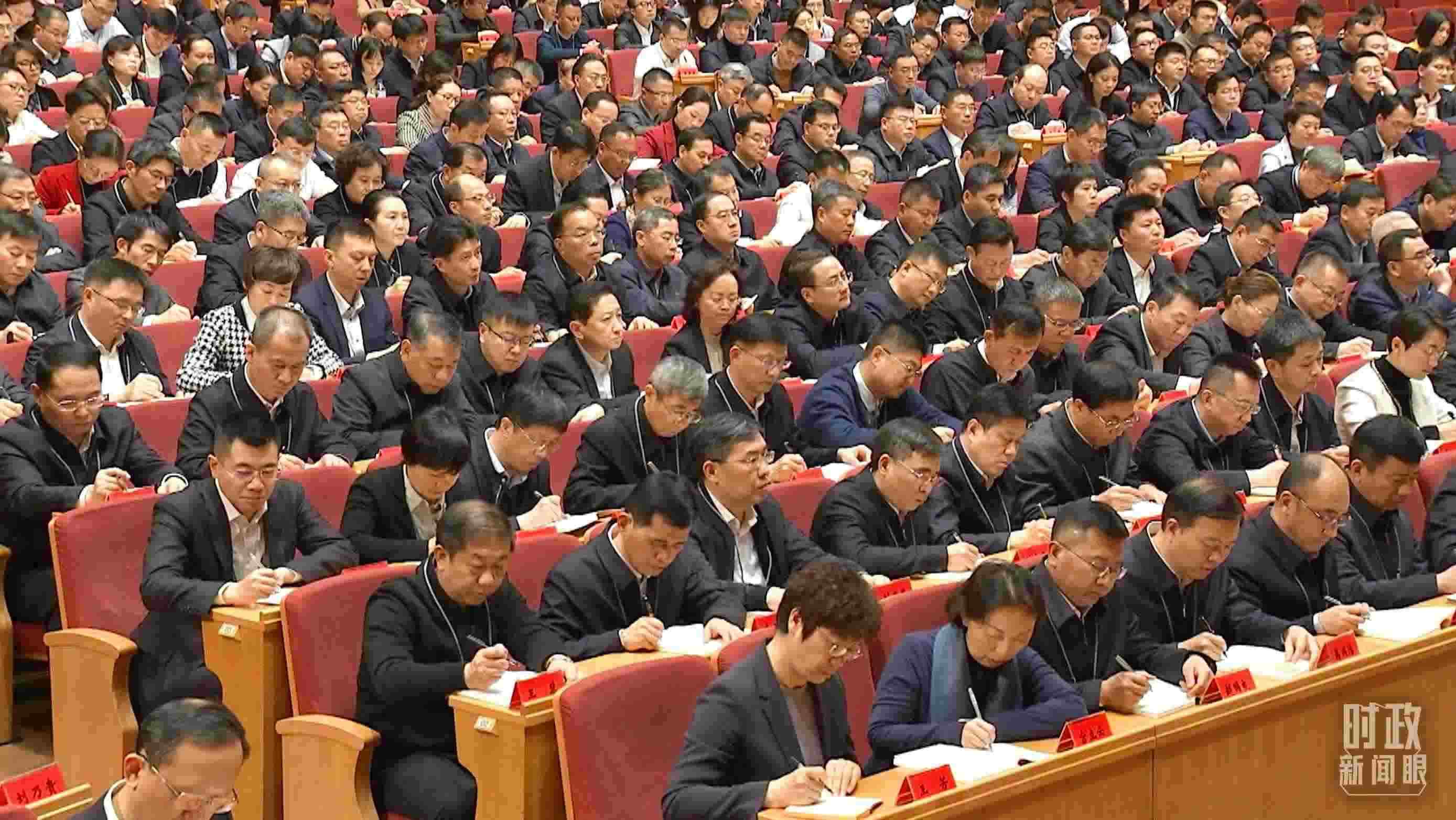 △中青年干部培訓班開班式現(xiàn)場。