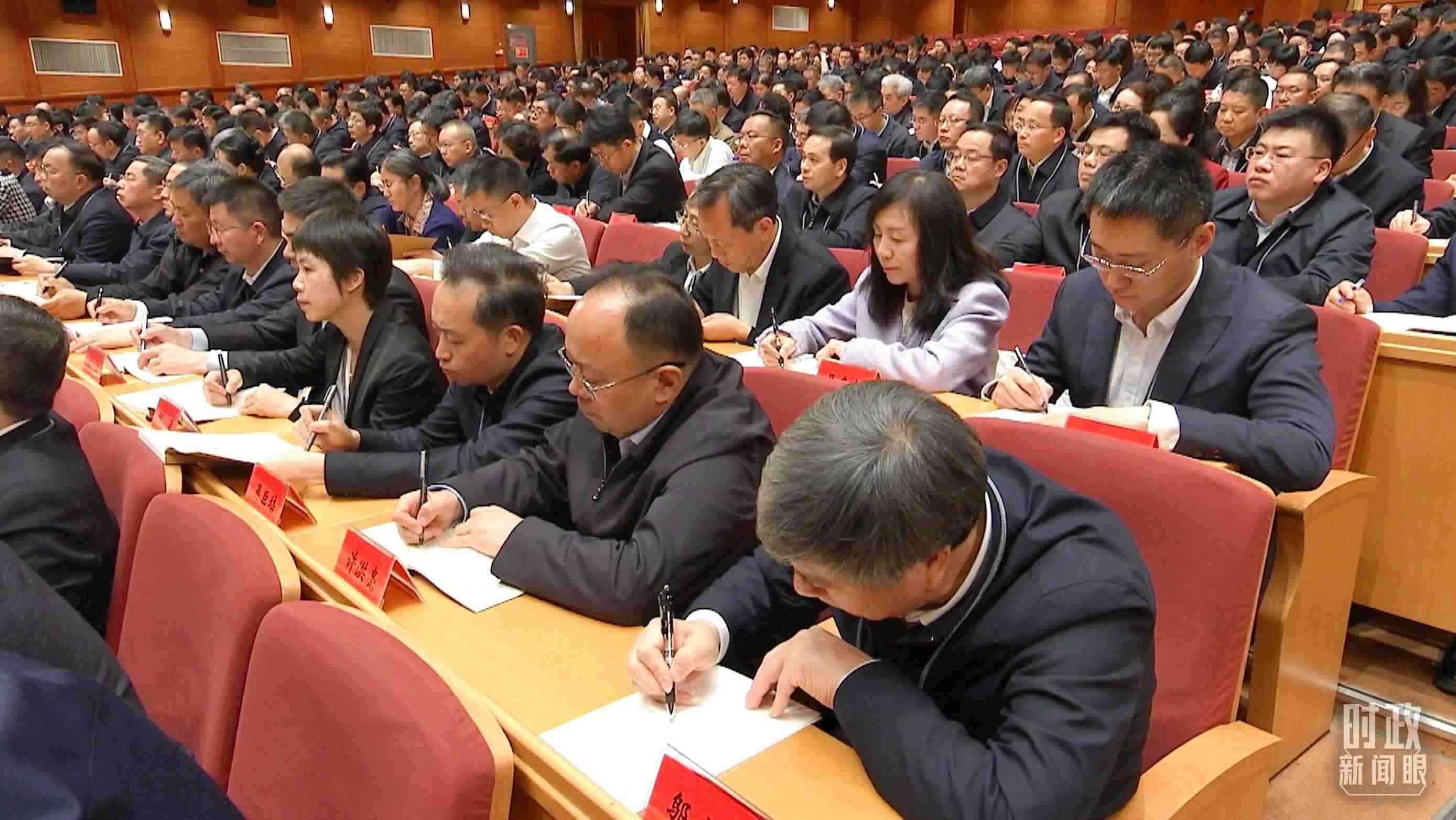 △中青年干部培訓班開班式現(xiàn)場。