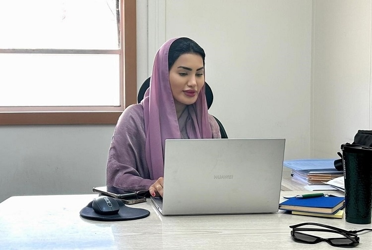 卡爾圖姆在工作中。中石化南京工程中東公司供圖