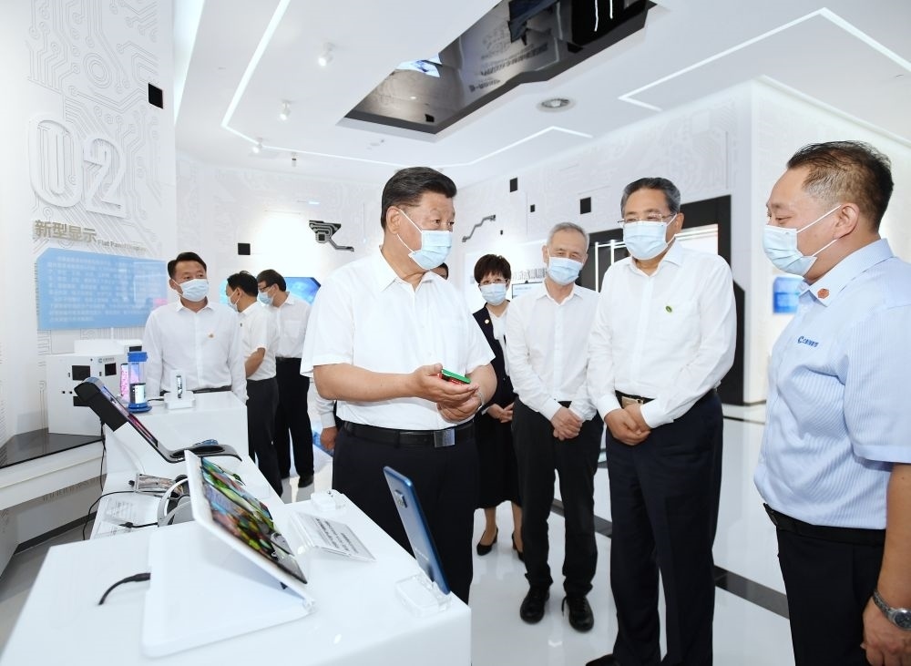 2020年8月19日下午，習近平總書記在安徽省合肥市參觀安徽創(chuàng)新館，了解安徽省科技創(chuàng)新和新興產(chǎn)業(yè)發(fā)展情況。