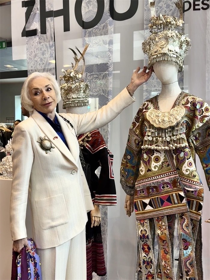 法國友人參加2024多彩貴州文化和旅游推廣周活動。主辦方供圖