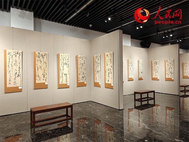 展廳現(xiàn)場。人民網(wǎng)記者 韋衍行攝