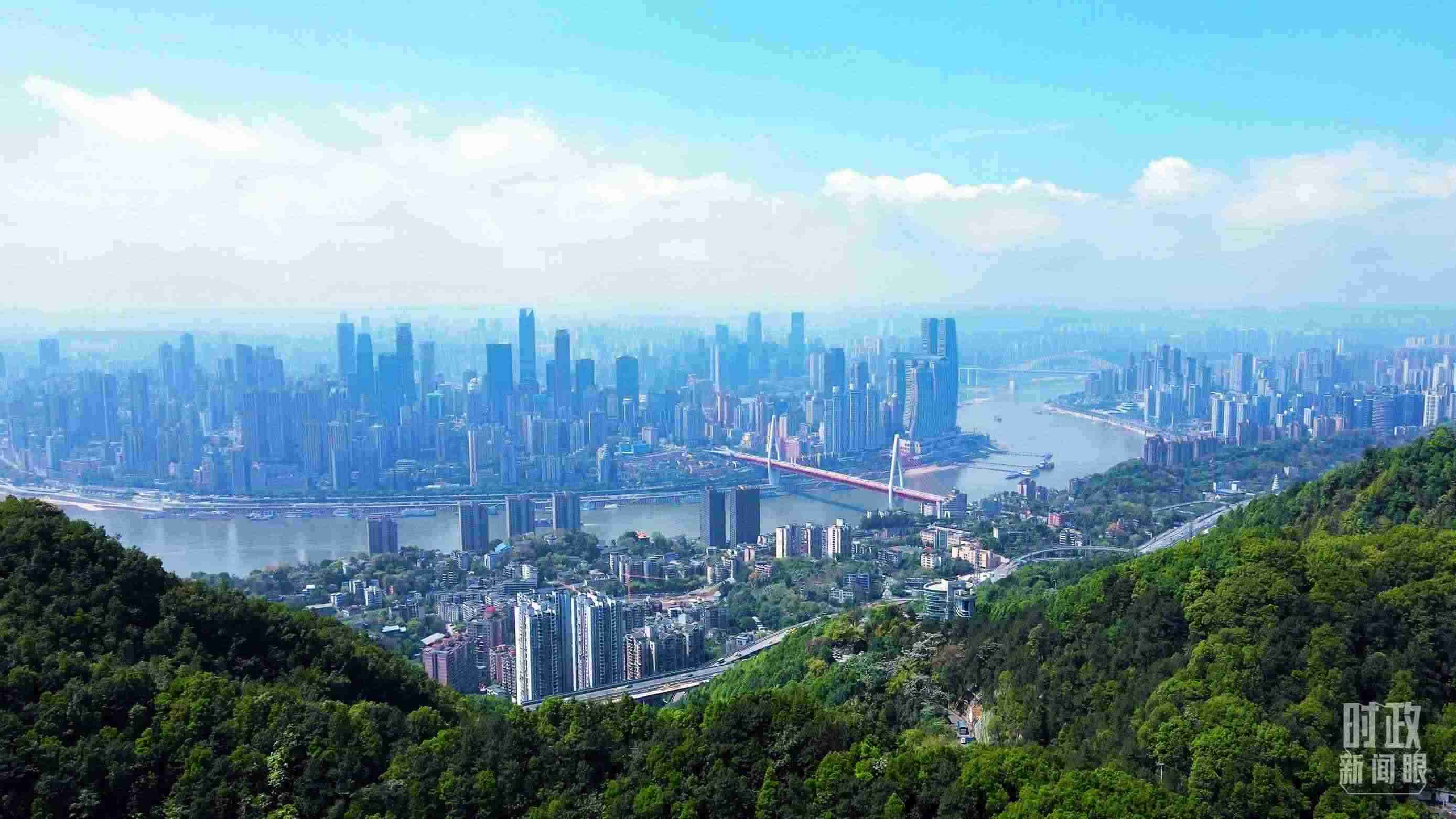 △重慶。（總臺記者謝鵬拍攝）