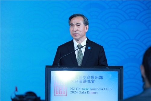 中國貿促會任鴻斌會長。主辦方供圖