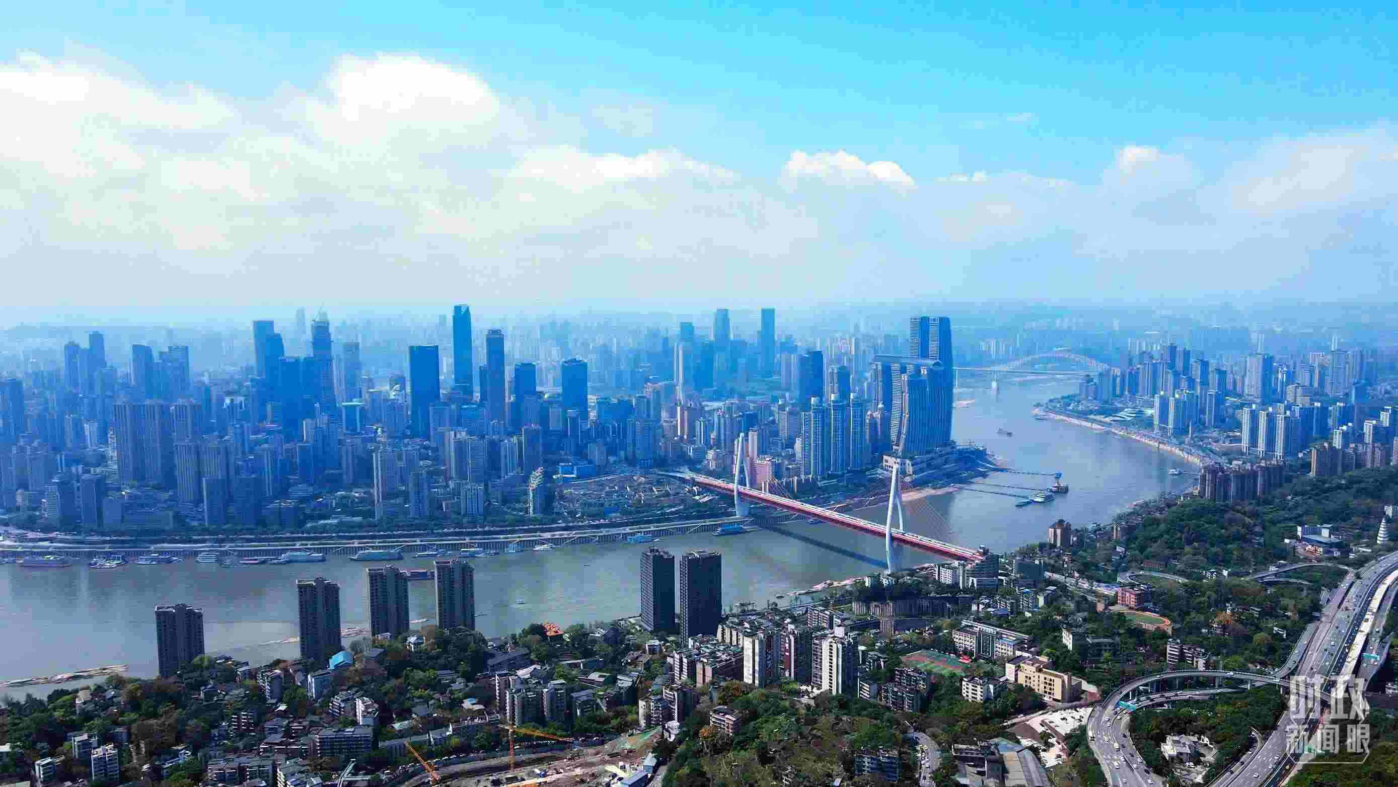 △重慶。（總臺記者謝鵬拍攝）