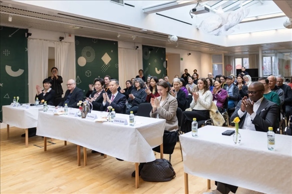 活動(dòng)現(xiàn)場(chǎng)。中國(guó)駐瑞典大使館供圖