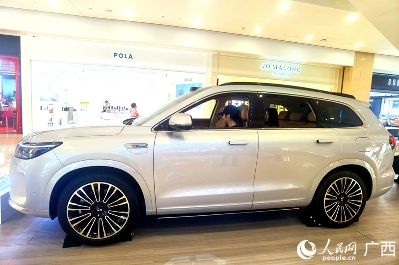  消費者在試駕汽車。人民網記者 陳燕攝