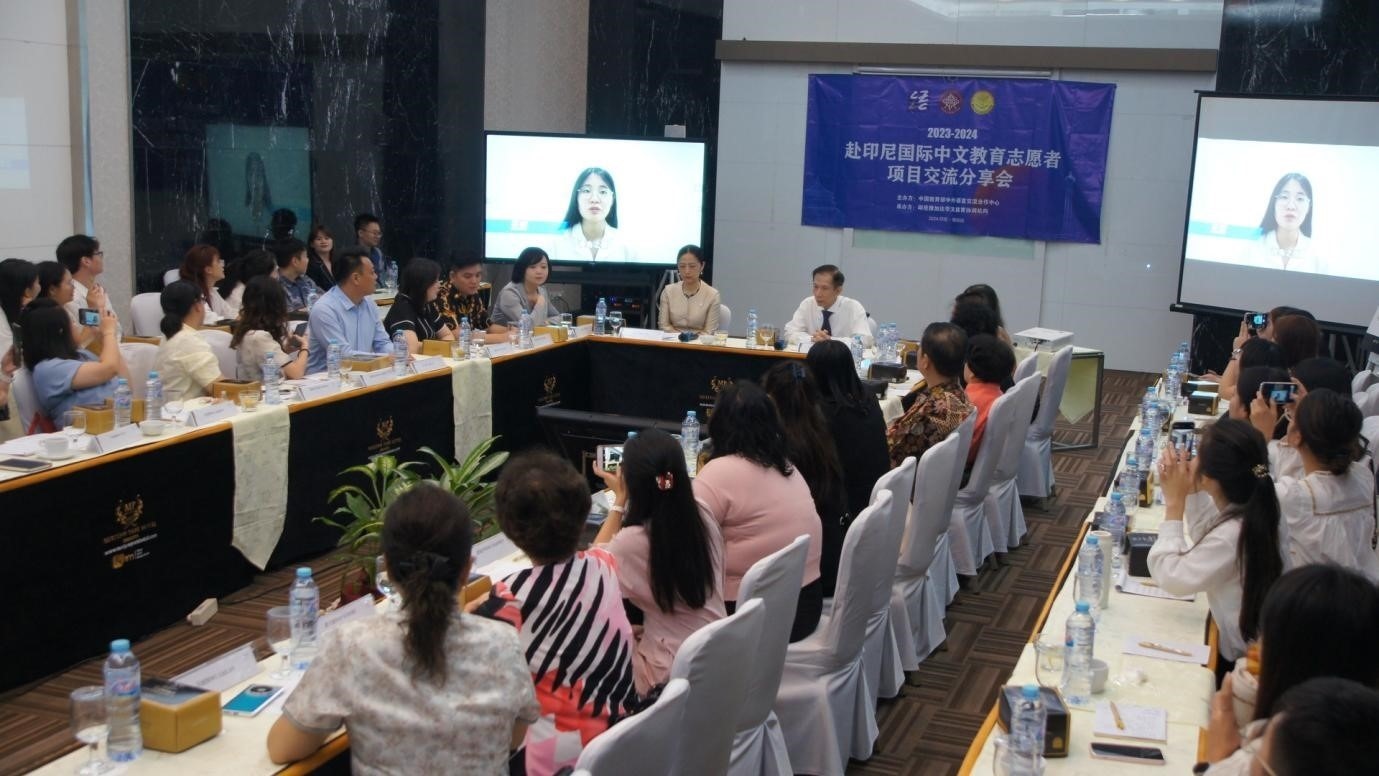 活動現(xiàn)場。中外語言交流合作中心供圖