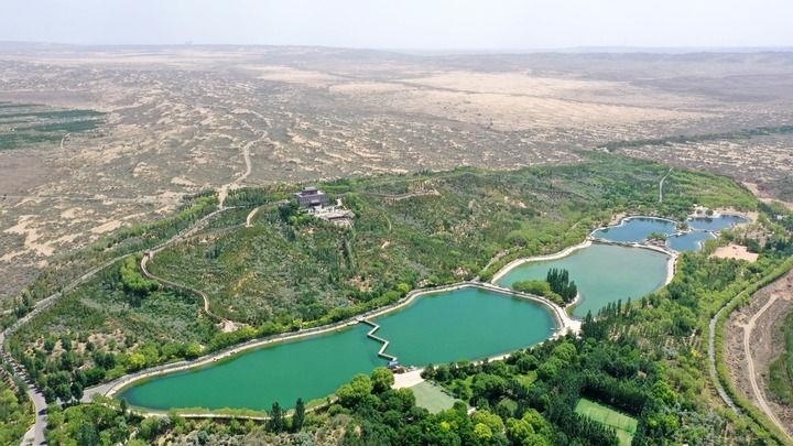 △2023年6月7日，寧夏靈武市白芨灘國(guó)家級(jí)自然保護(hù)區(qū)。