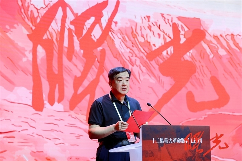 陜西省榆林市米脂縣委副書記、縣長楊樹森致辭