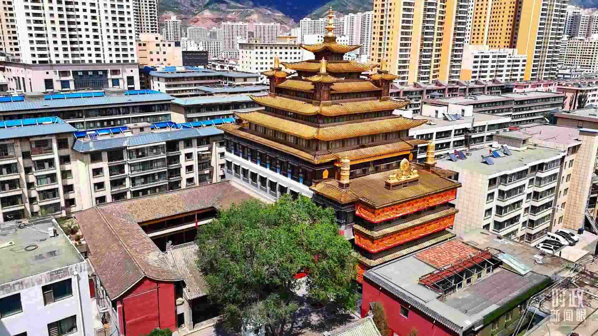 △宏覺寺。（總臺(tái)記者馬志原拍攝）