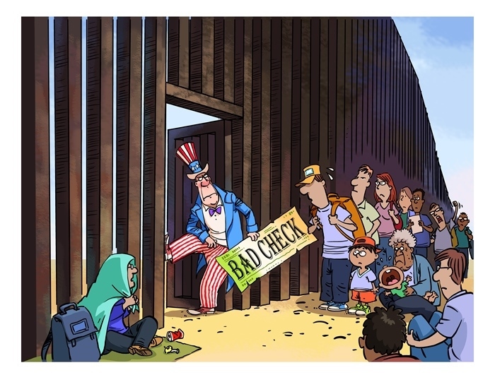 漫畫作者：馬宏亮（人民網(wǎng)版權(quán)圖片，未經(jīng)授權(quán)請勿轉(zhuǎn)載。）