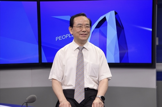 中國人民大學法學院教授、博士生導師楊建順。人民網(wǎng)記者 王曉嘯攝