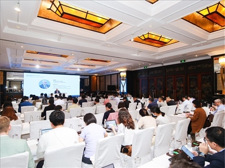 7月11日，由華陽海洋研究中心、中國南海研究院、中國國際法學(xué)會聯(lián)合撰寫的《南海仲裁案裁決再批駁》報告在北京發(fā)布。華陽海洋研究中心供圖