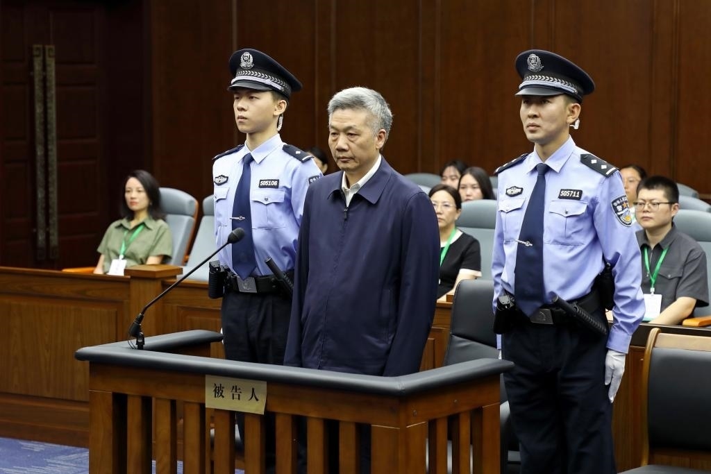 現(xiàn)場圖。（重慶市第五中級人民法院供圖）