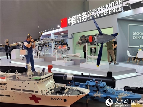 俄羅斯“軍隊-2024”國際軍事技術(shù)論壇現(xiàn)場。人民網(wǎng)記者 于宏建攝
