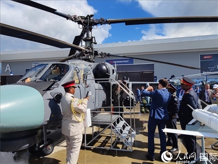 俄羅斯“軍隊-2024”國際軍事技術(shù)論壇現(xiàn)場。人民網(wǎng)記者 于宏建攝