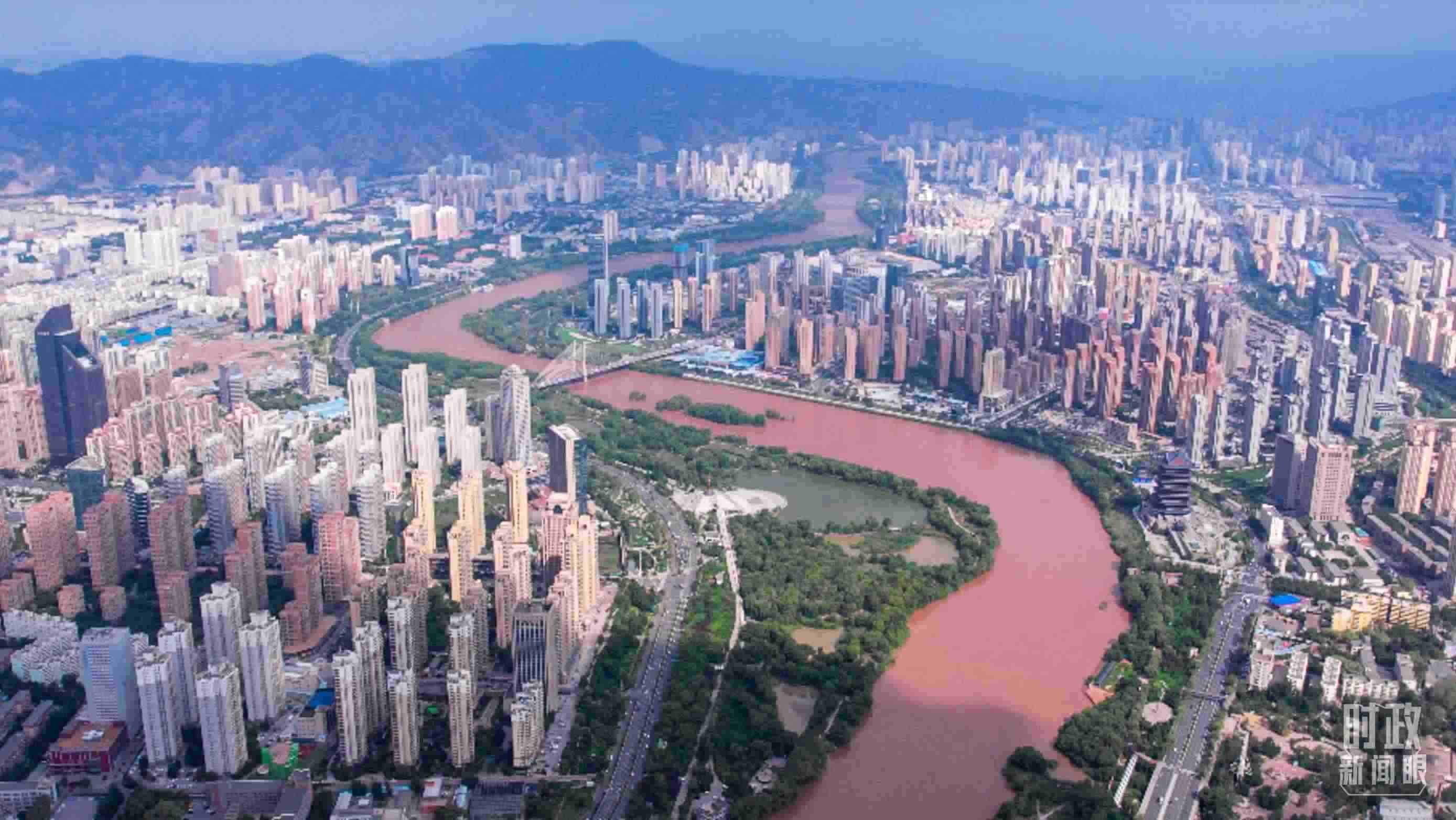 △蘭州。（總臺央視記者范凱拍攝）